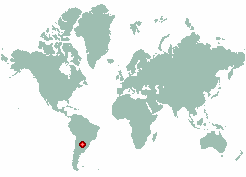 Saladas in world map