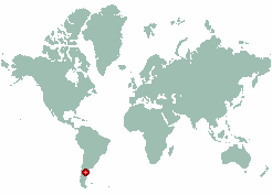 Departamento de Telsen in world map