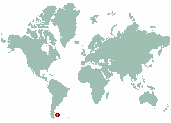 Islas del Atlantico Sur in world map