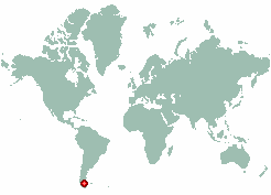 Cabo Virgenes in world map
